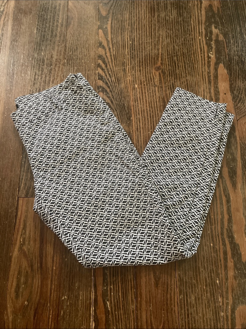 XOXO Geometric Print Pants